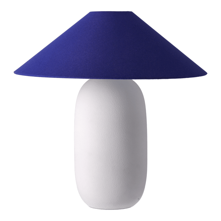 Boulder bordslampa 48 cm white-cobolt - undefined - Scandi Living