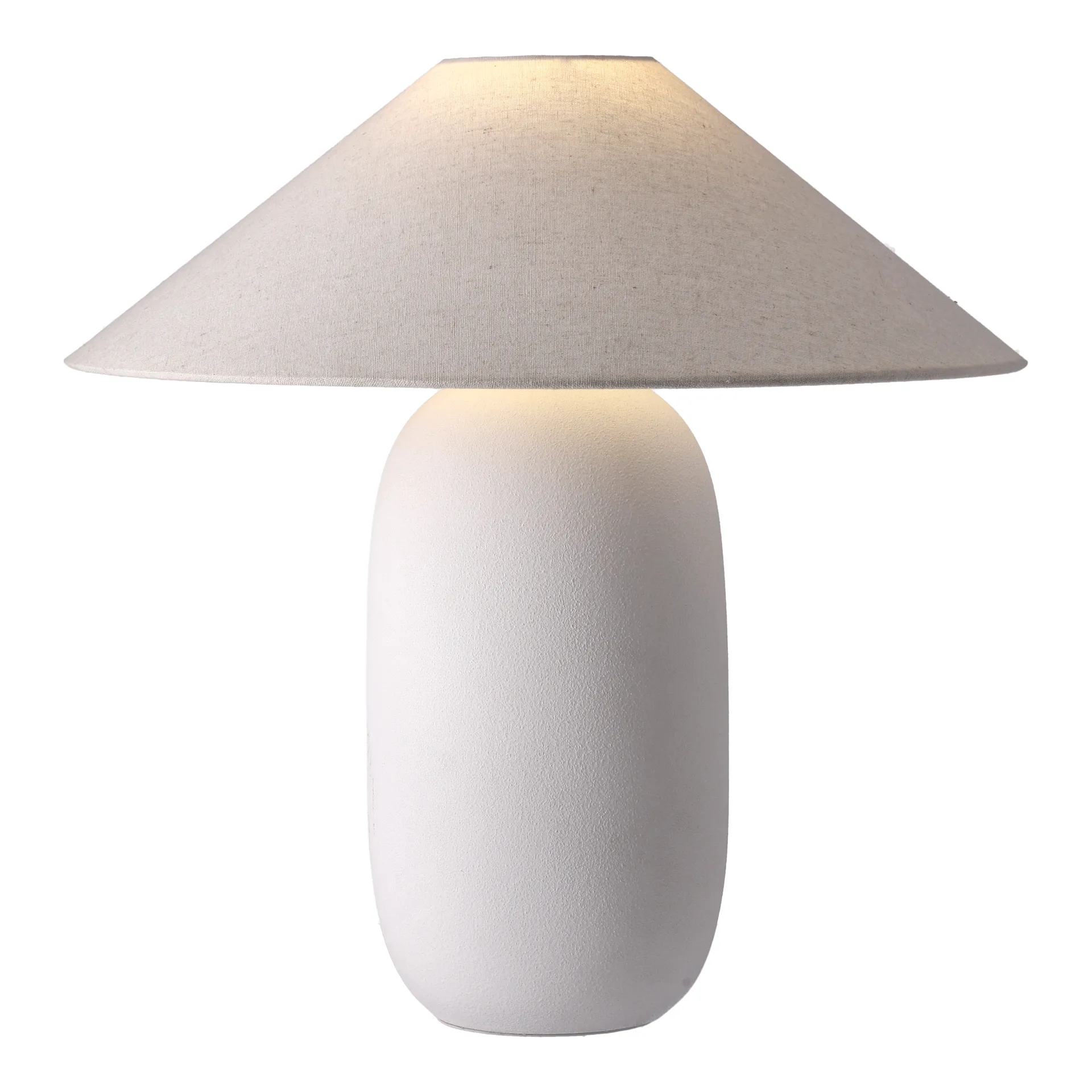 Boulder bordslampa 48 cm white-nature Scandi Living