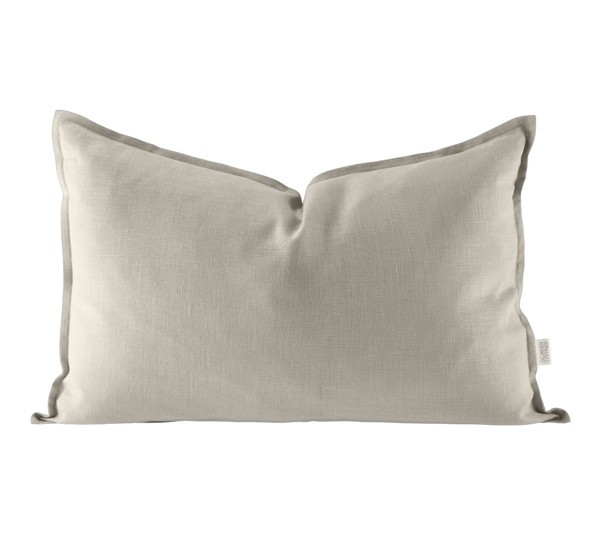 Scandi Living Calm kuddfodral linne 40x60 cm Greige