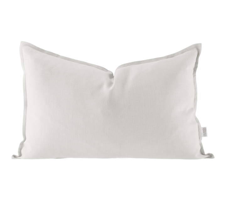 Calm kuddfodral linne 40x60 cm - White - Scandi Living