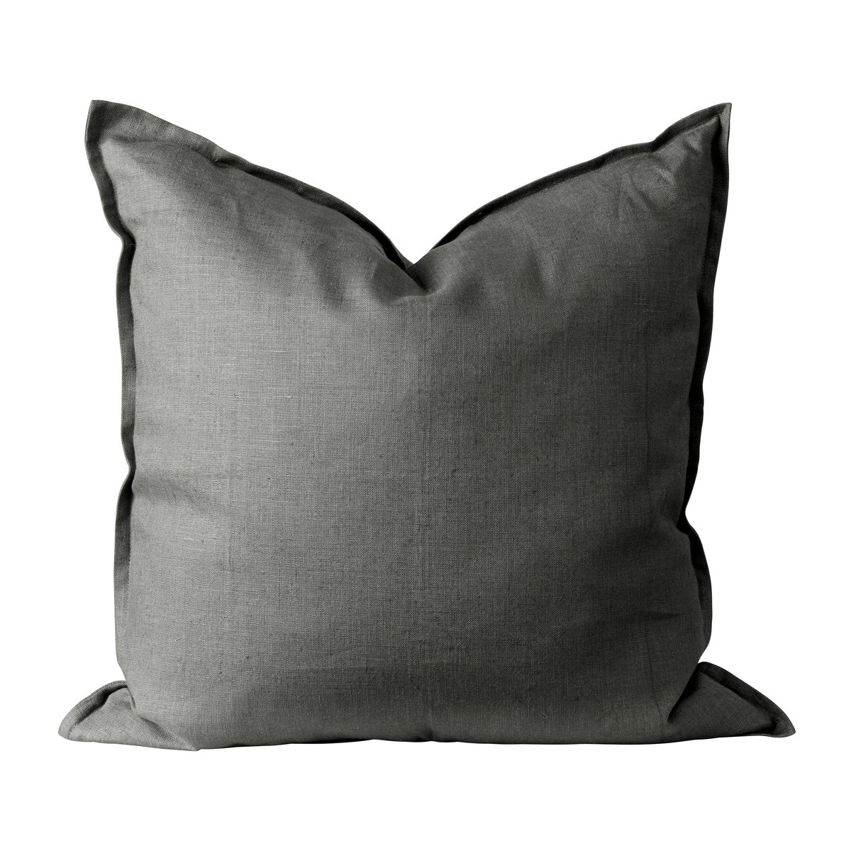 Scandi Living Calm kuddfodral linne 50x50 cm Charcoal