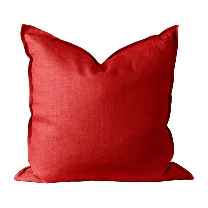 Calm kuddfodral linne 50x50 cm - Red - Scandi Living