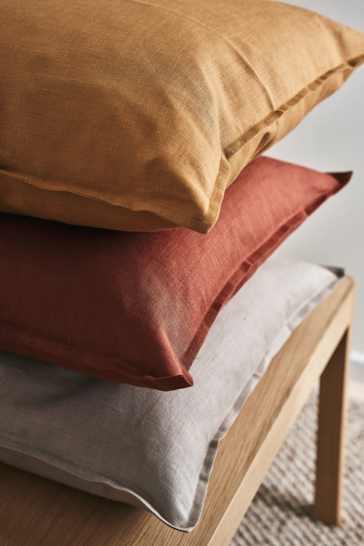 Calm kuddfodral linne 50x50 cm, Sand  Scandi Living