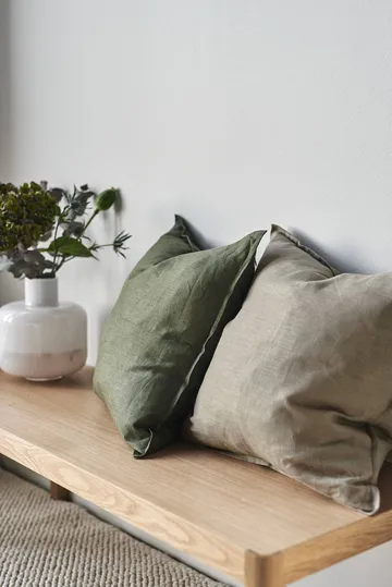 Calm kuddfodral linne 50x50 cm - Sand  - Scandi Living