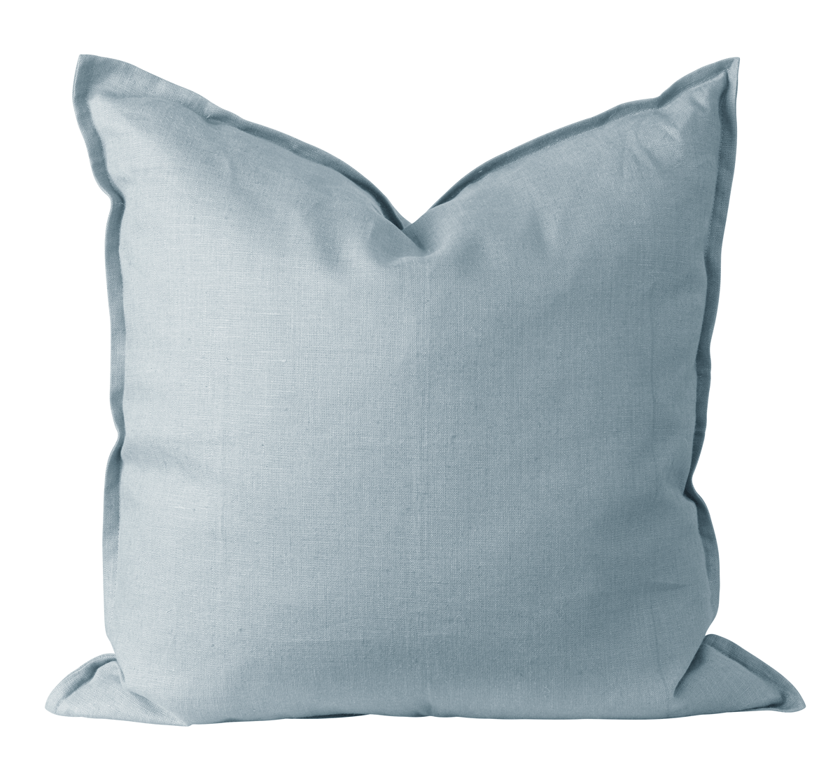 Scandi Living Calm kuddfodral linne 50x50 cm Sky Blue