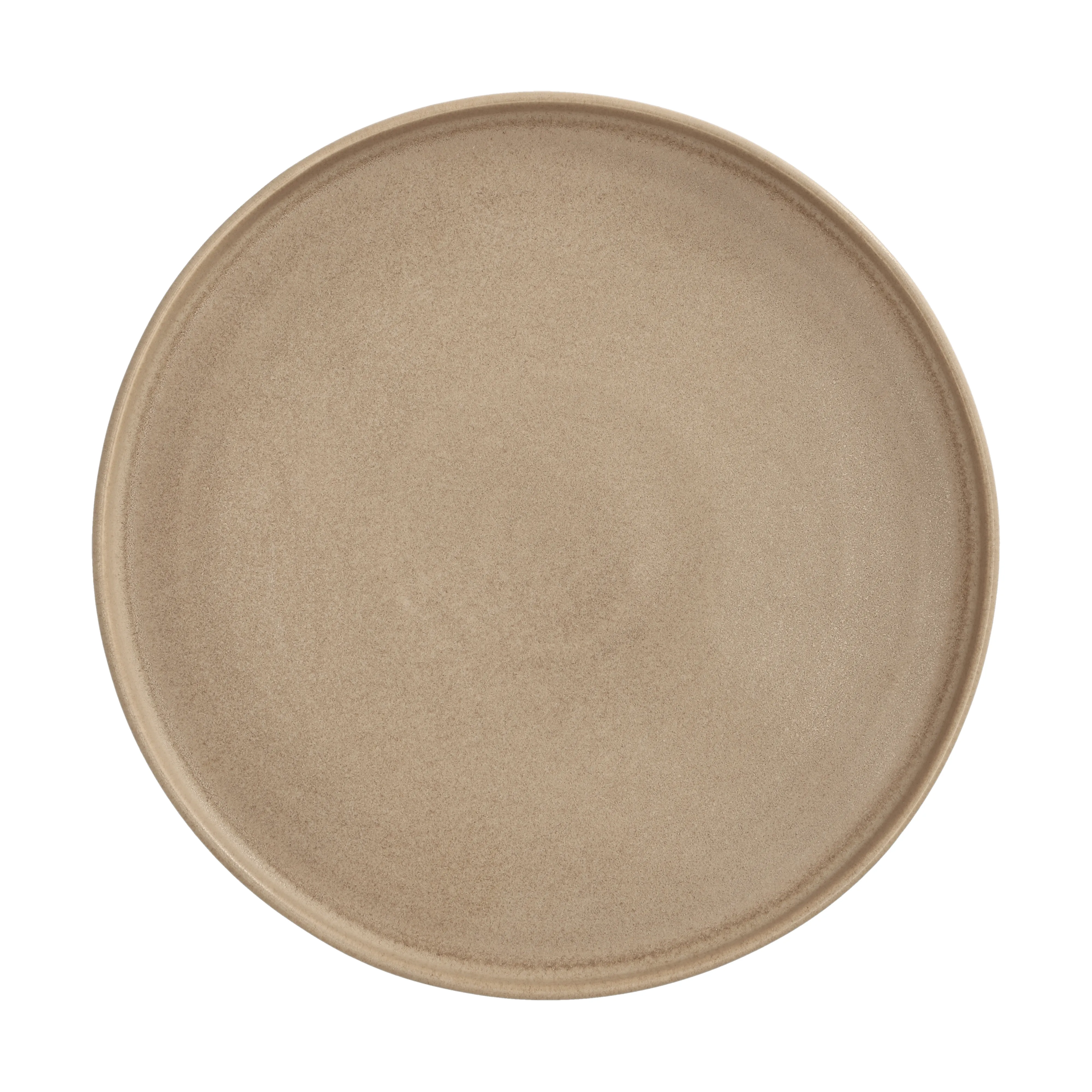 Clay mattallrik, Brun, Ø26 cm