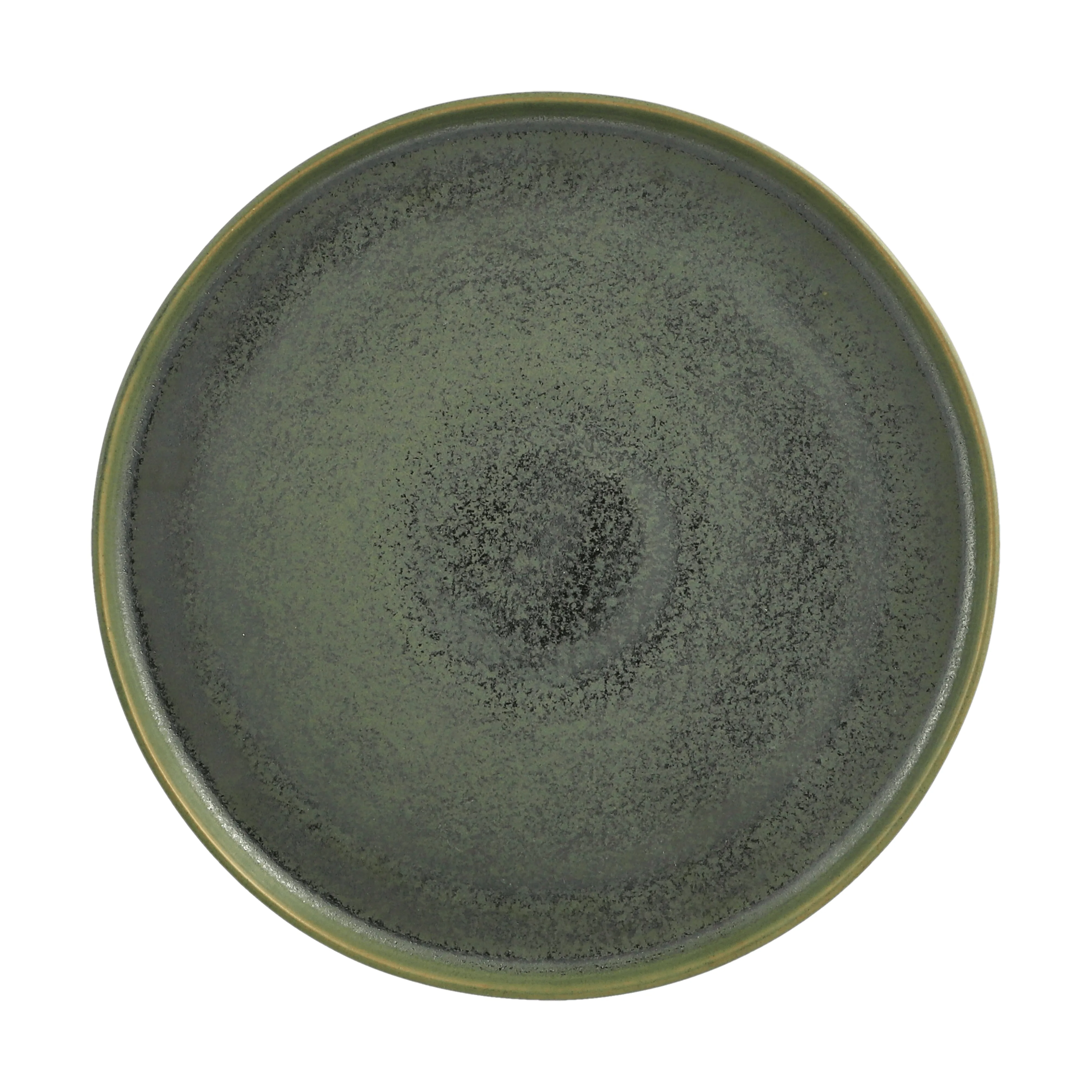 Clay mattallrik, Grön, Ø26 cm