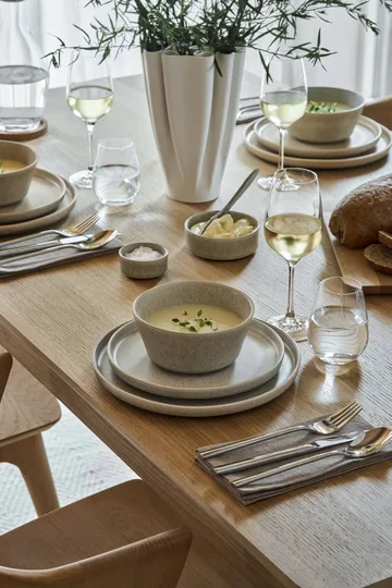 Clay skål - Beige, Ø13 cm - Scandi Living
