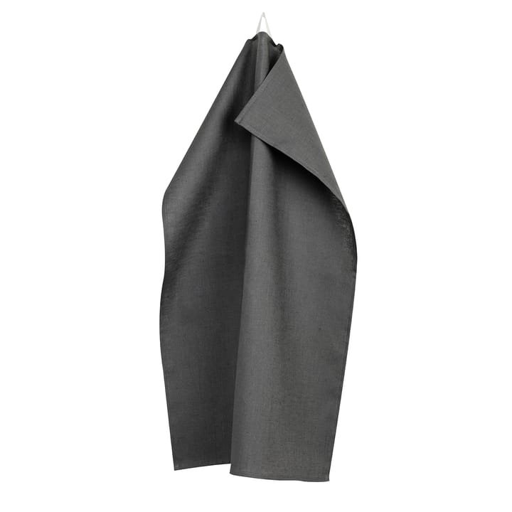 Clean kökshandduk i linne 47x70 cm 2-pack - charcoal - Scandi Living