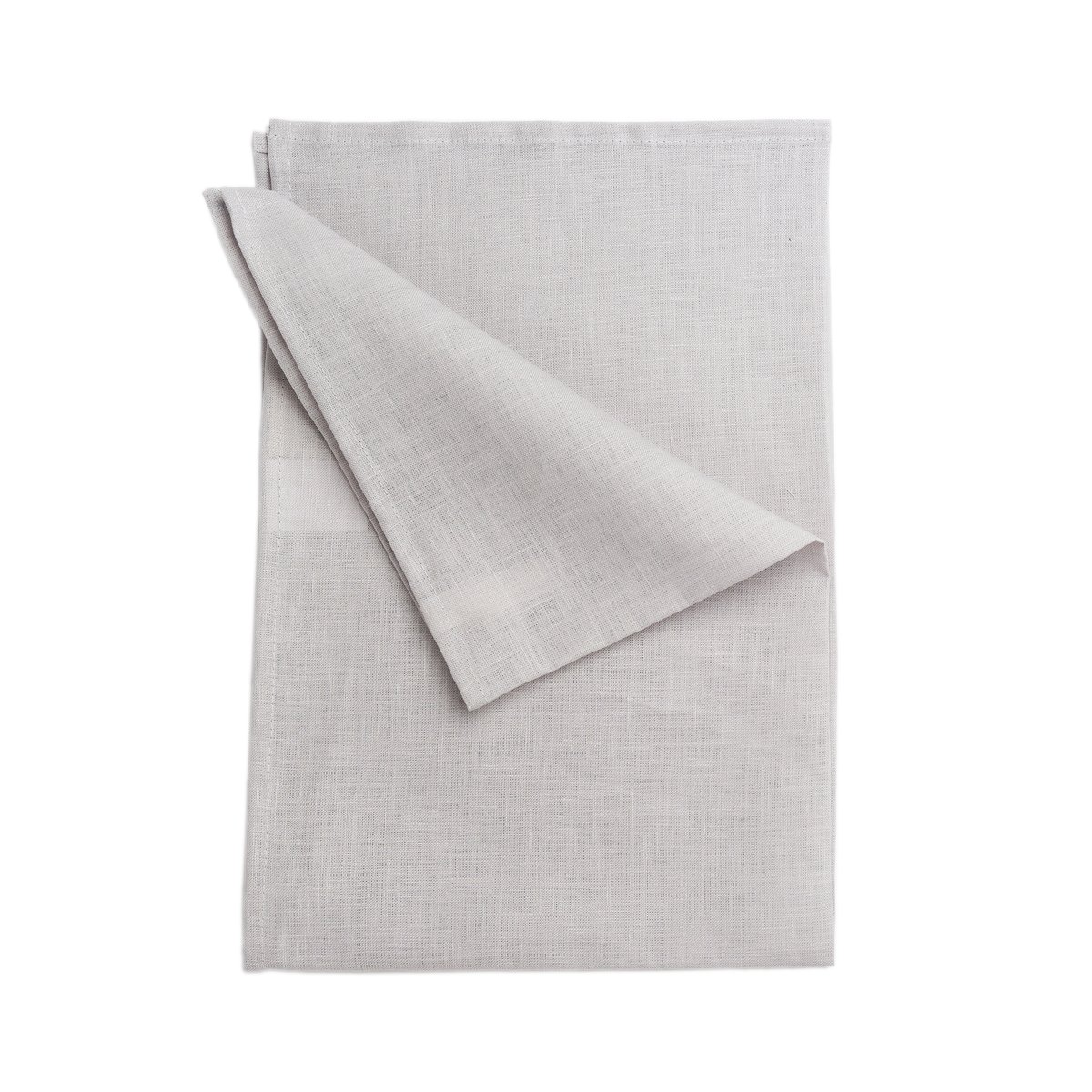 Scandi Living Clean kökshandduk i linne 47x70 cm 2-pack icy grey