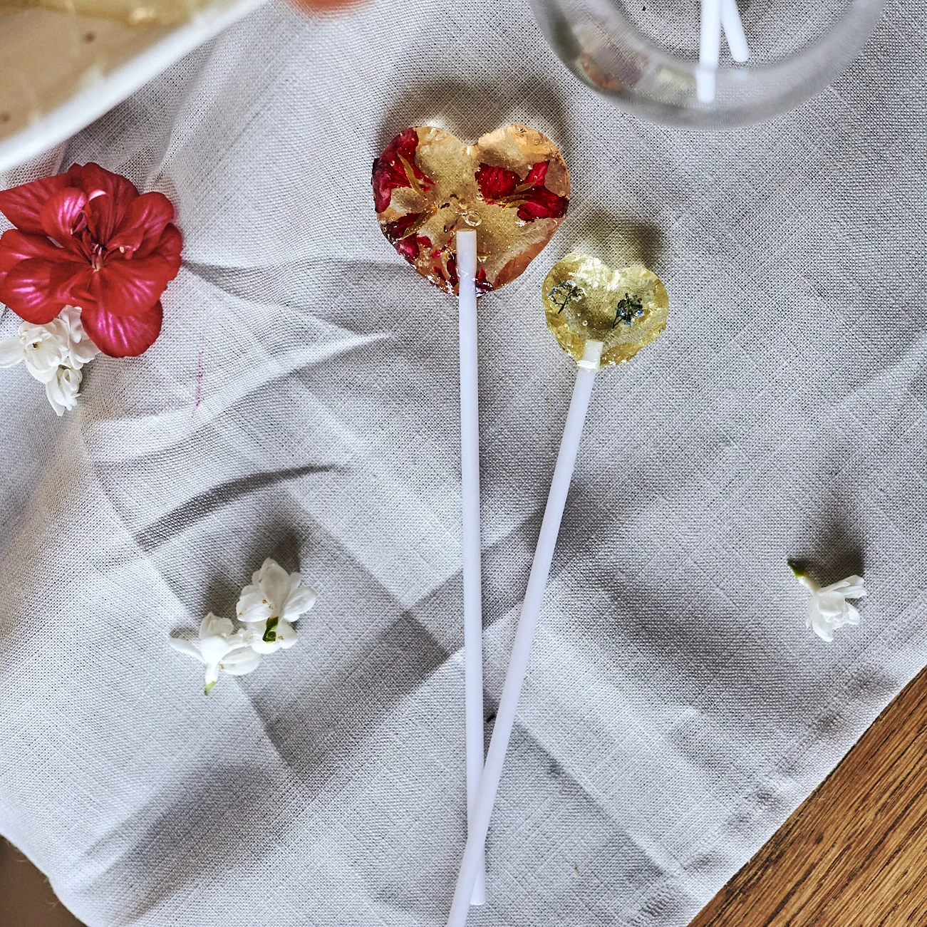 Clean kökshandduk i linne 47x70 cm 2-pack, icy grey Scandi Living