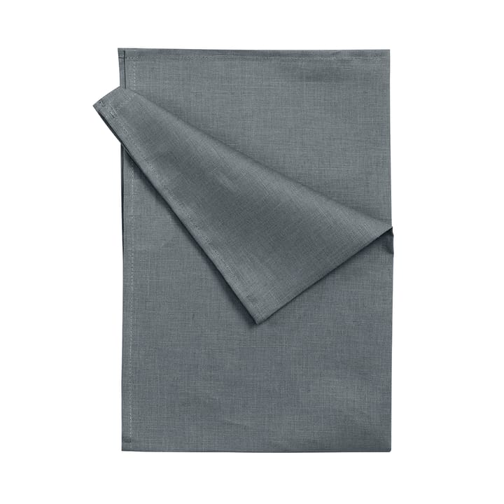 Clean kökshandduk i linne 47x70 cm 2-pack - smokey blue - Scandi Living