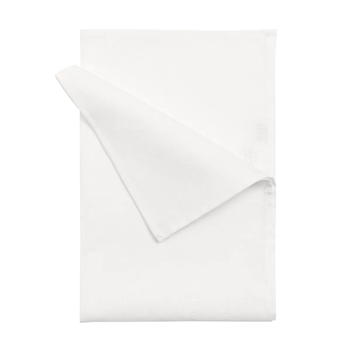 Scandi Living Clean kökshandduk i linne 47x70 cm 2-pack white