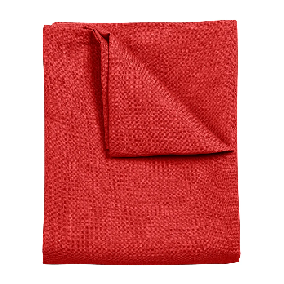 Scandi Living Clean linneduk 145x250 cm Red