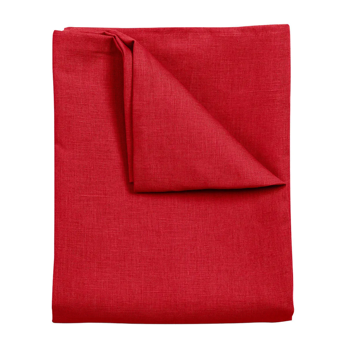 Scandi Living Clean linneduk 145x350 cm Red