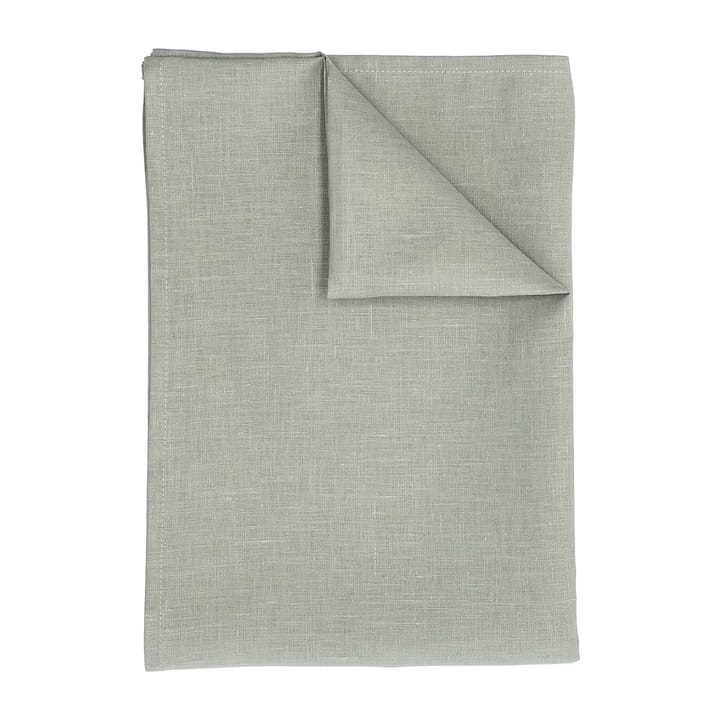 Clean löpare i linne 50x145 cm - dusty green - Scandi Living