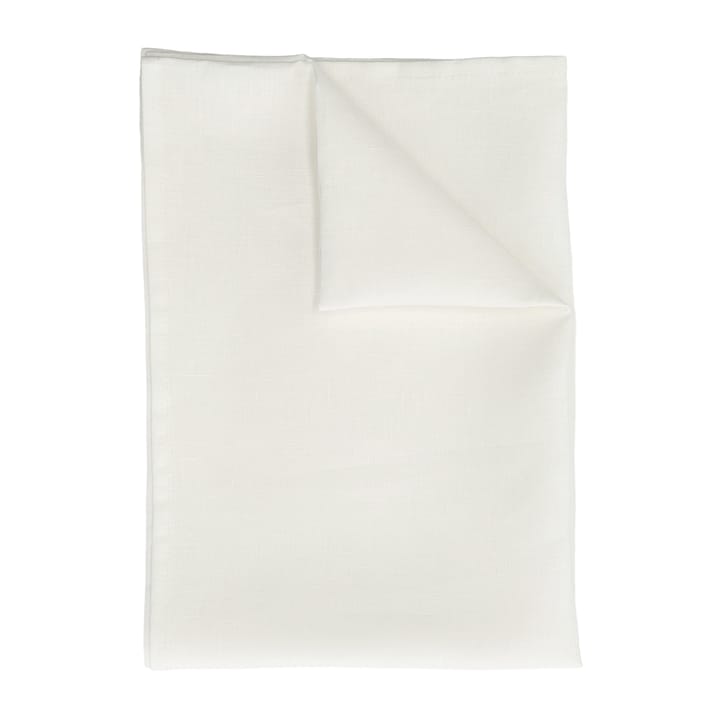 Clean löpare i linne 50x145 cm, white Scandi Living