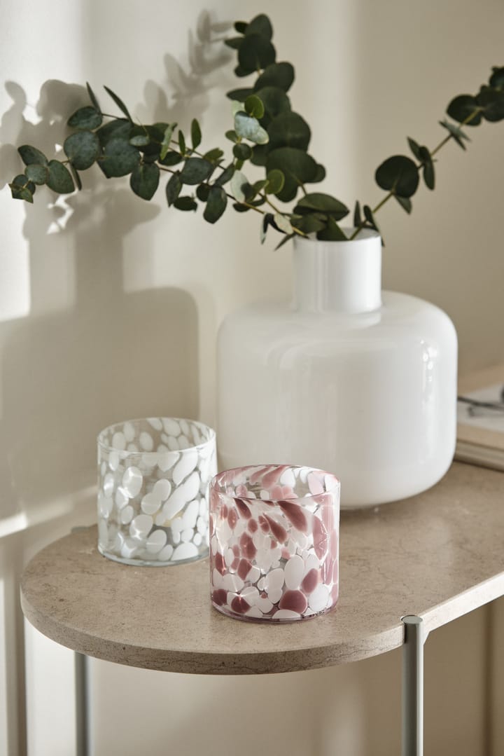 Cloud ljuslykta Ø10 cm - Light Pink - Scandi Living