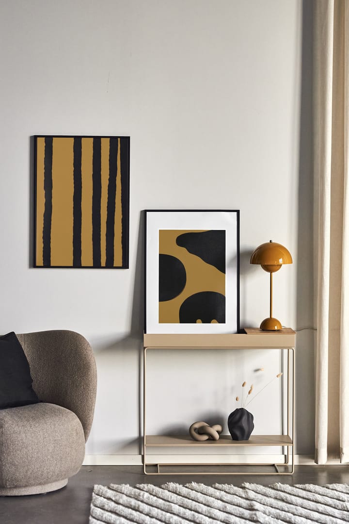 Contour poster brun, 50x70 cm Scandi Living