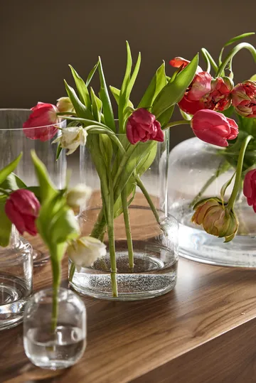 Dew vas Ø6,5x10 cm - Klar - Scandi Living