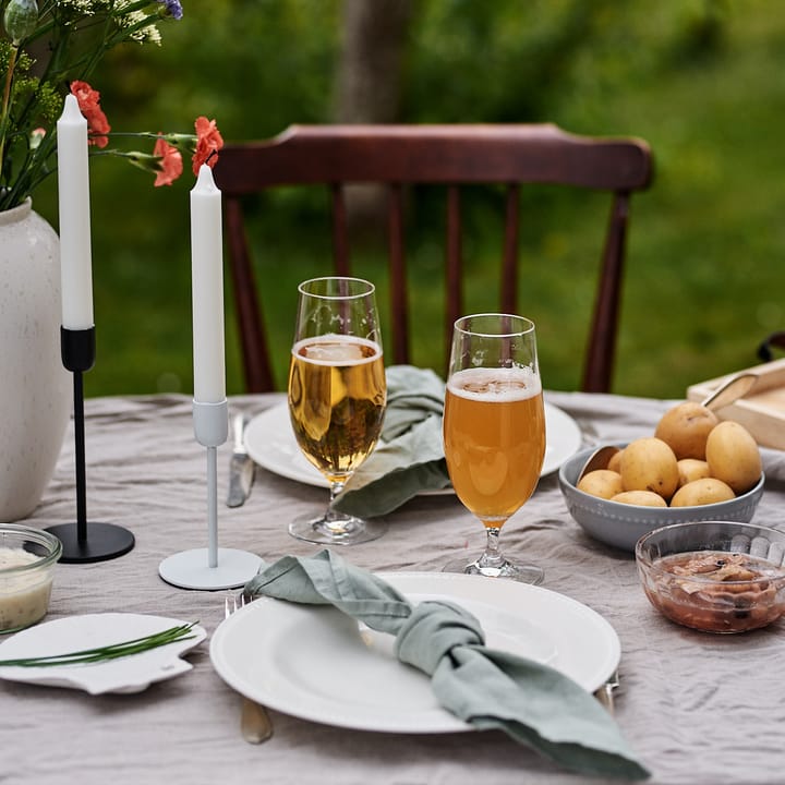 Dots frukostskål 60 cl 4-pack - grå - Scandi Living