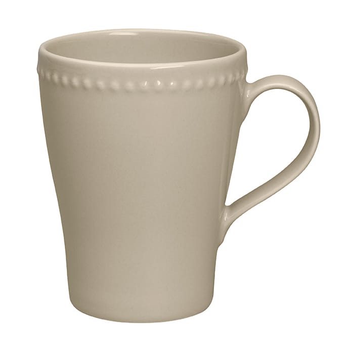 Dots mugg 35 cl 4-pack - beige - Scandi Living