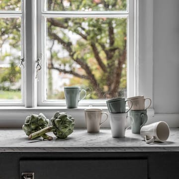 Dots mugg 35 cl 4-pack - vit - Scandi Living