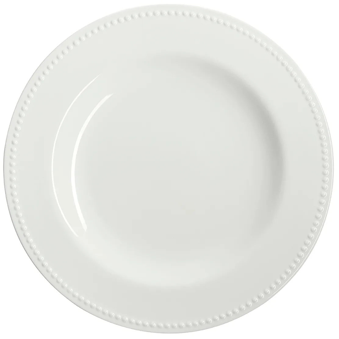 Dots serveringsfat 32 cm, Cremevit