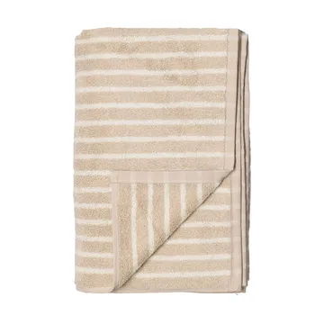 Drift badhandduk 100x150 cm - Beige-vit - Scandi Living