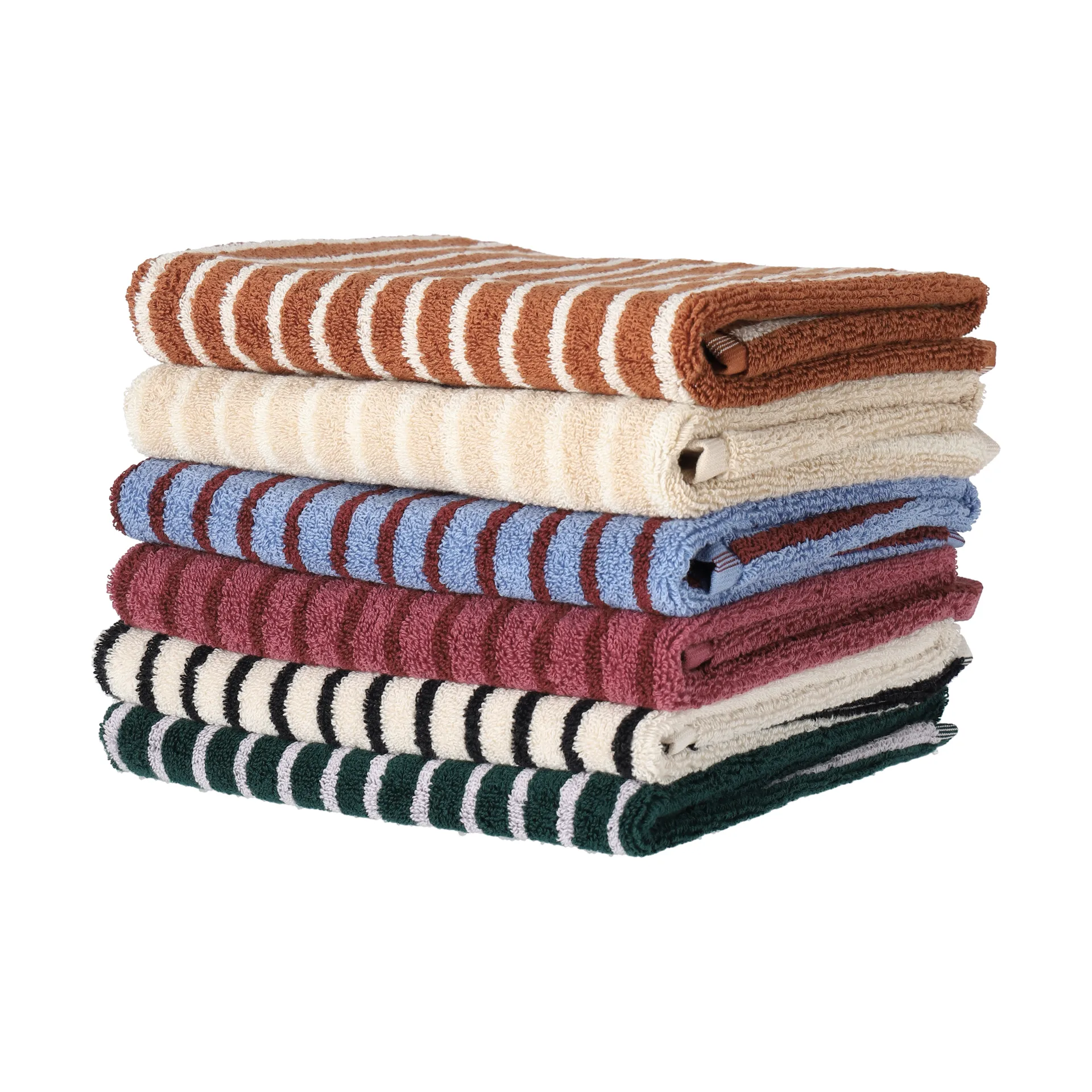 Drift badrumsmatta 50x70cm, Brun-vit Scandi Living