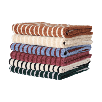 Drift badrumsmatta 50x70cm - Vit-svart - Scandi Living