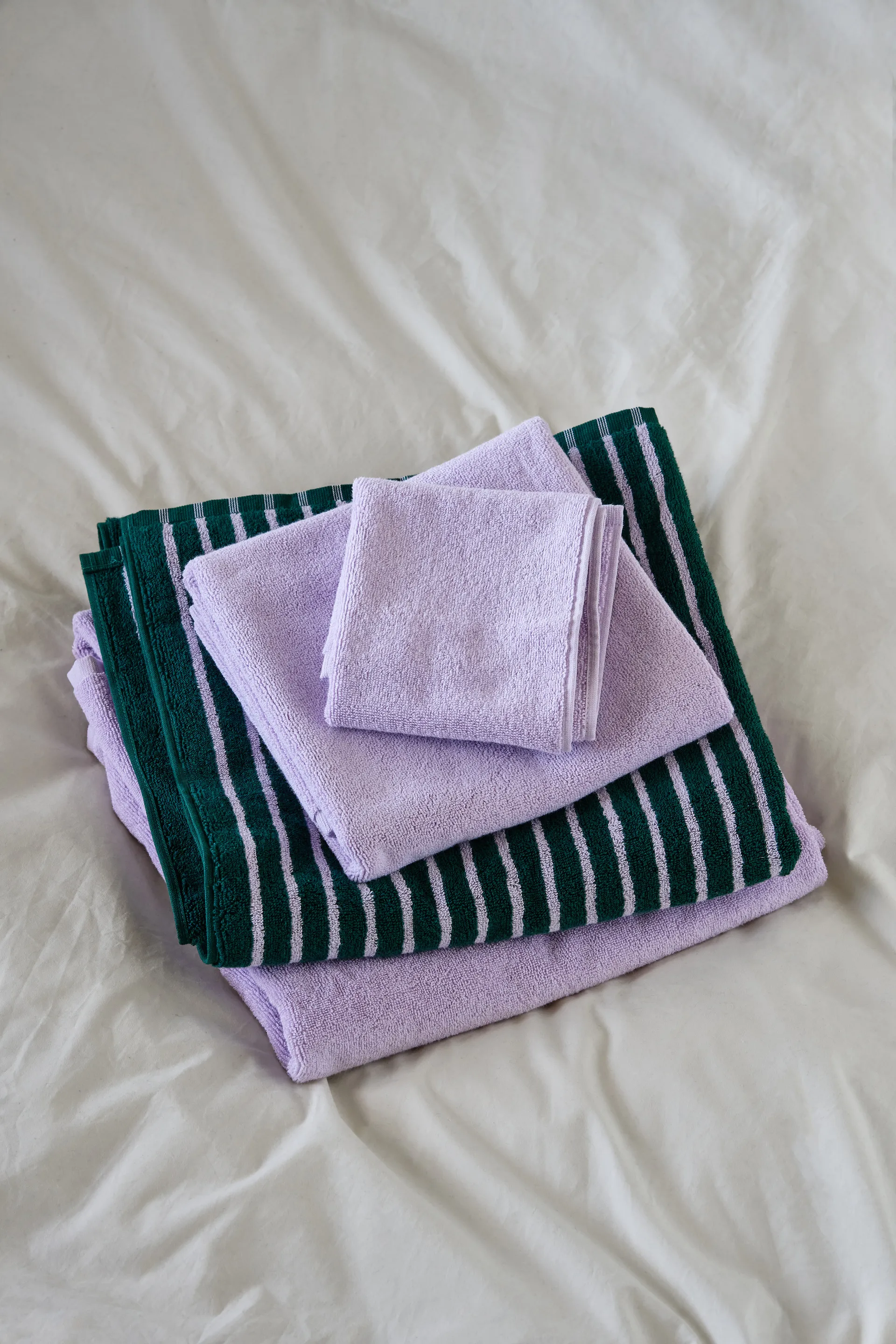 Drift handduk 30x50 cm, Lila Scandi Living