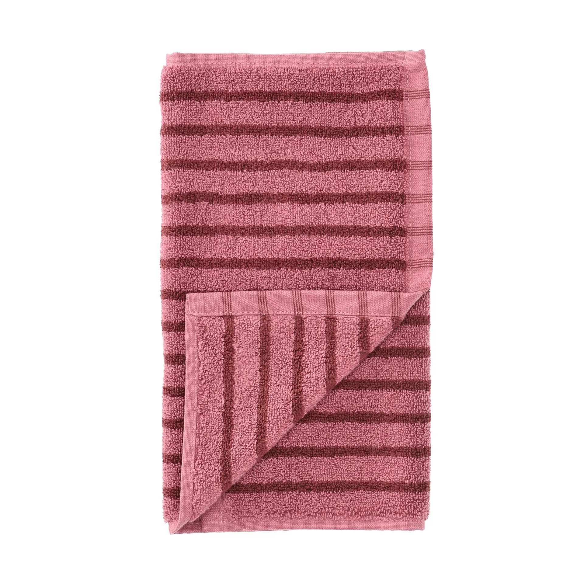 Drift handduk 30x50 cm, Rosa-röd Scandi Living