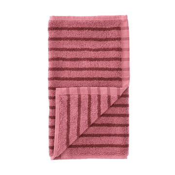 Drift handduk 30x50 cm - Rosa-röd - Scandi Living