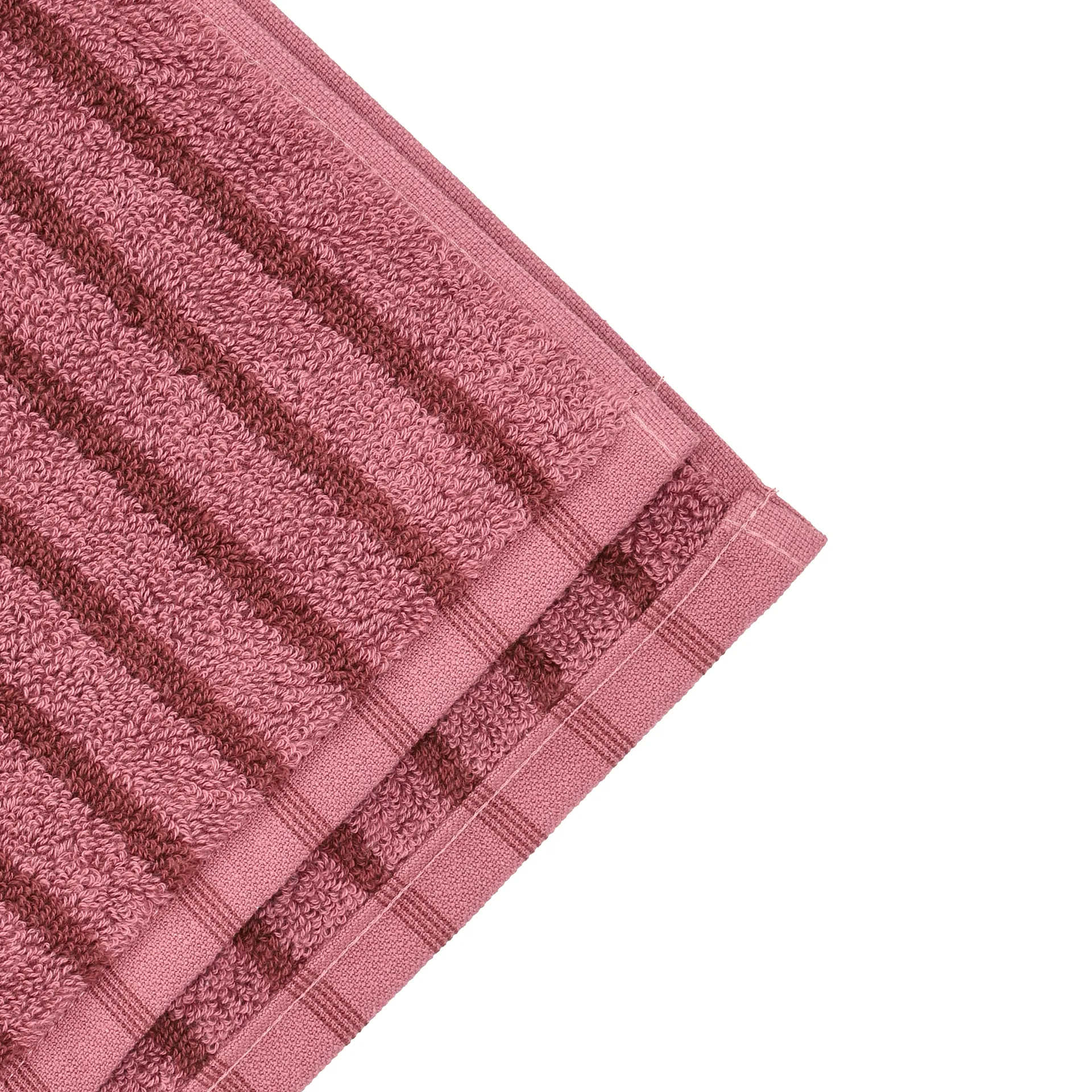 Drift handduk 30x50 cm, Rosa-röd Scandi Living
