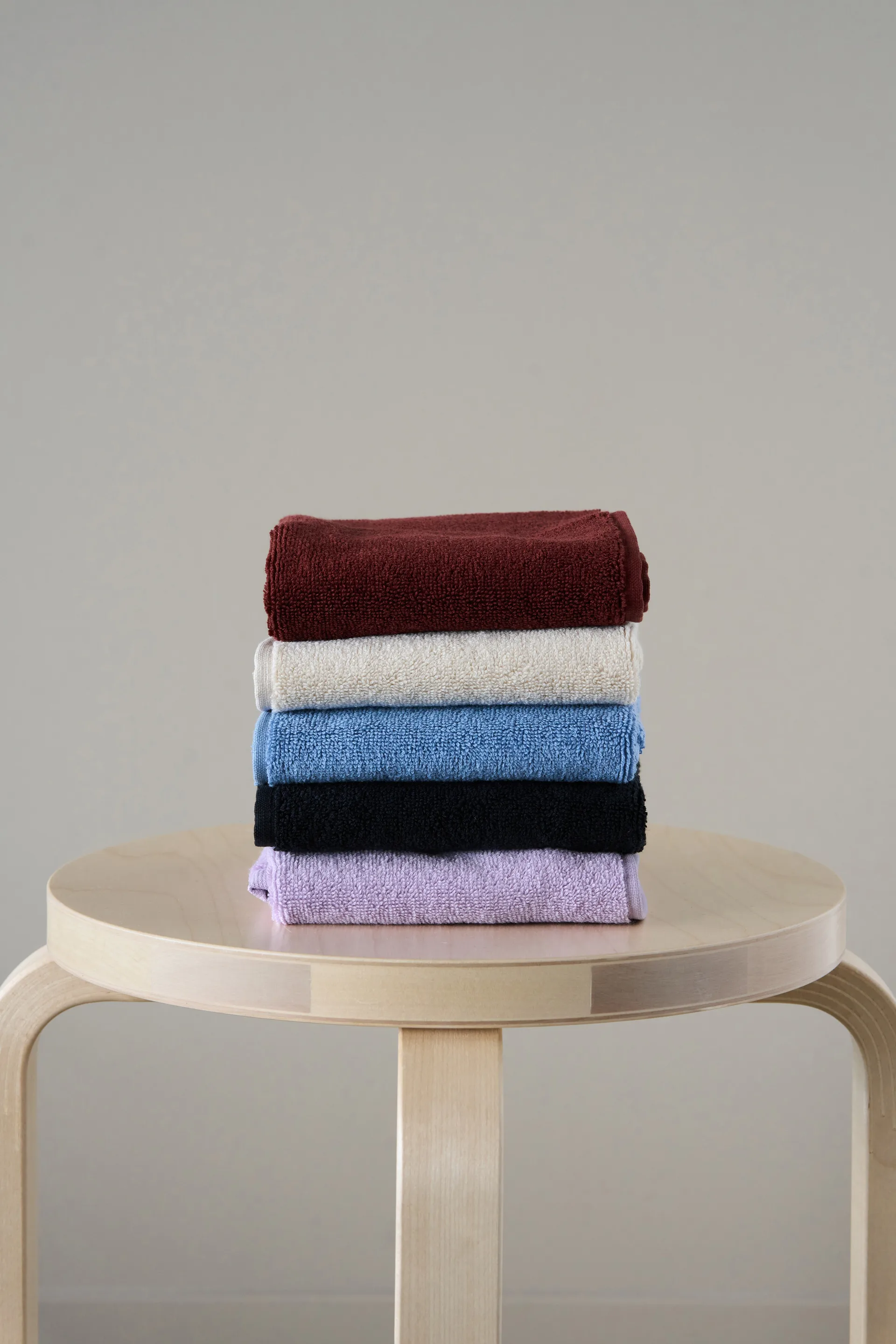 Drift handduk 30x50 cm, Svart Scandi Living