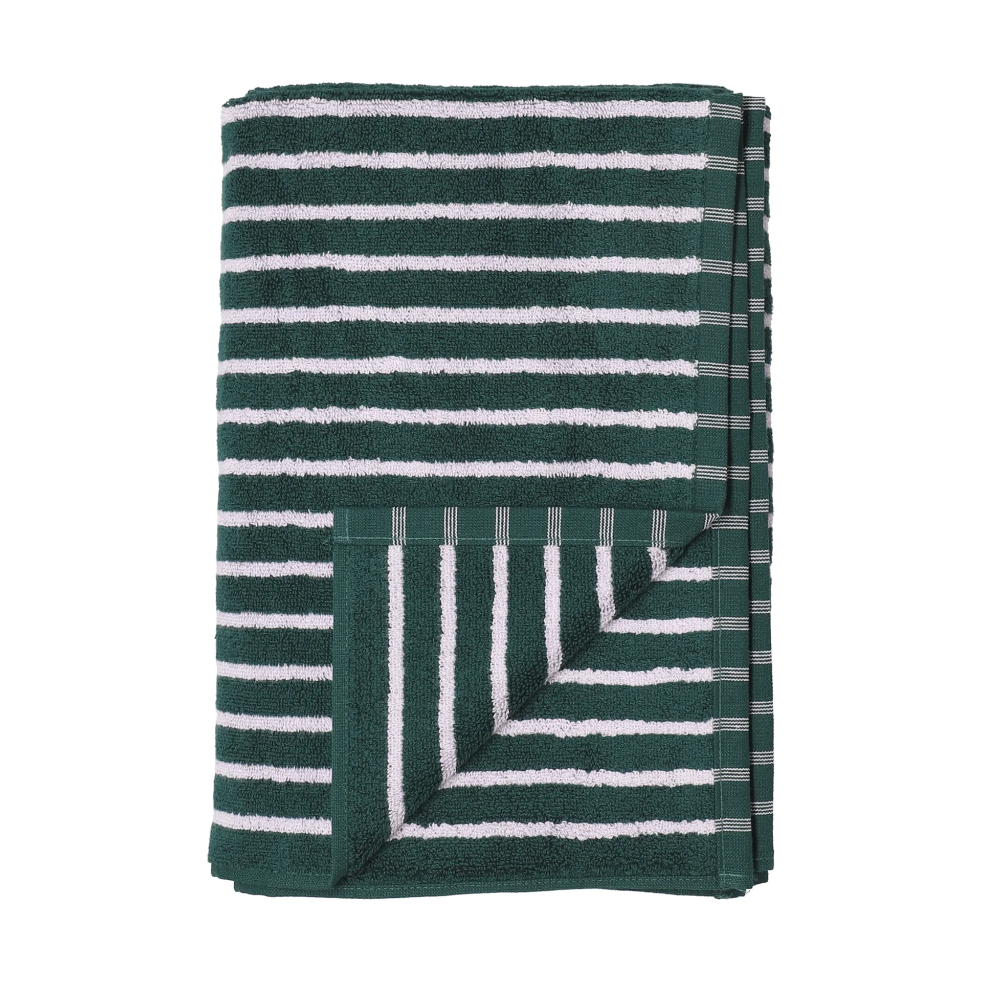 Drift handduk 50x70 cm, Grön-lila Scandi Living