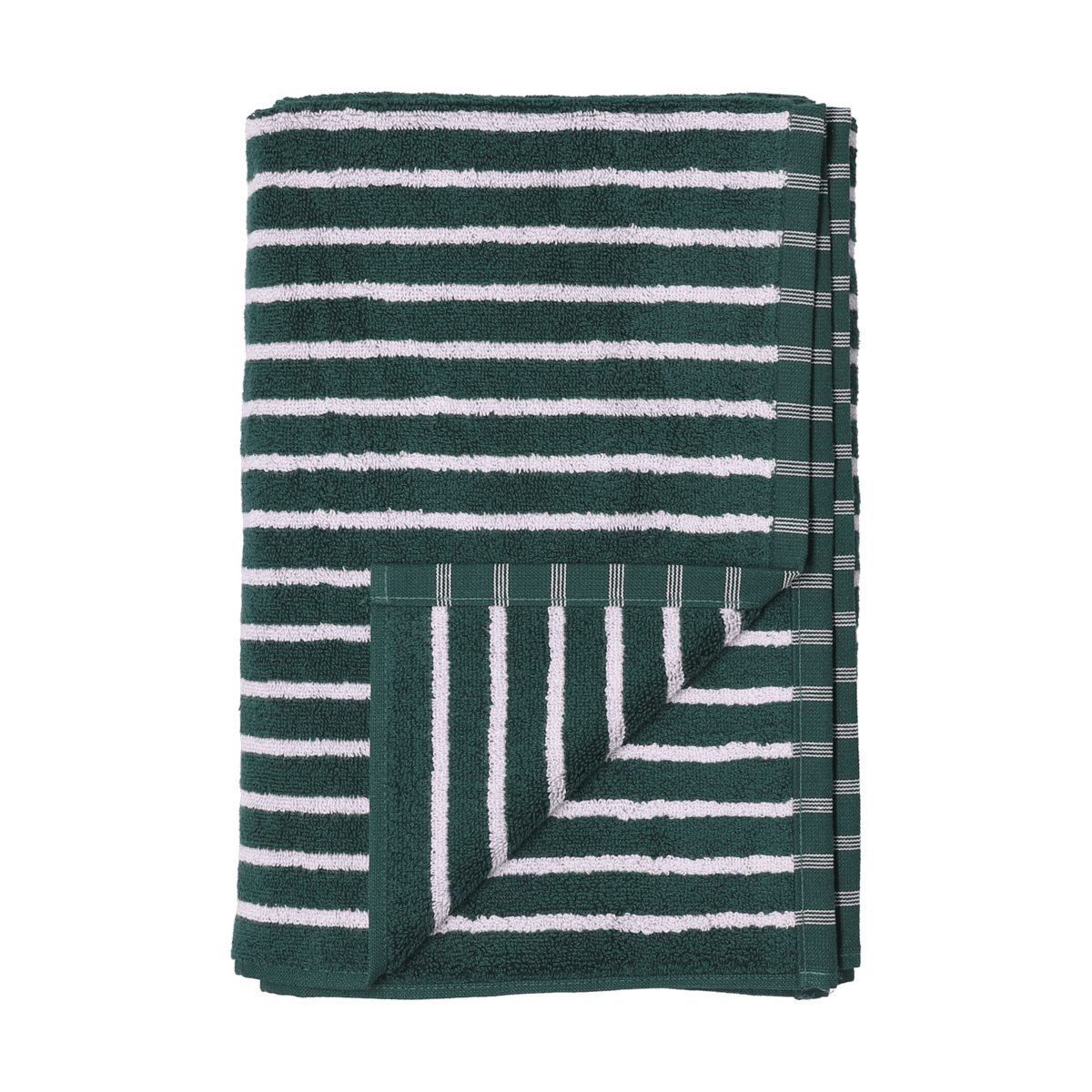 Scandi Living Drift handduk 50x70 cm Grön-lila | Skandinavisk Design | Badlakan | Grön
