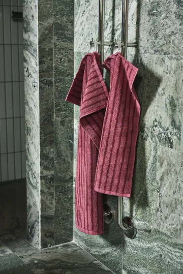 Drift handduksset 4 delar - Rosa-röd - Scandi Living
