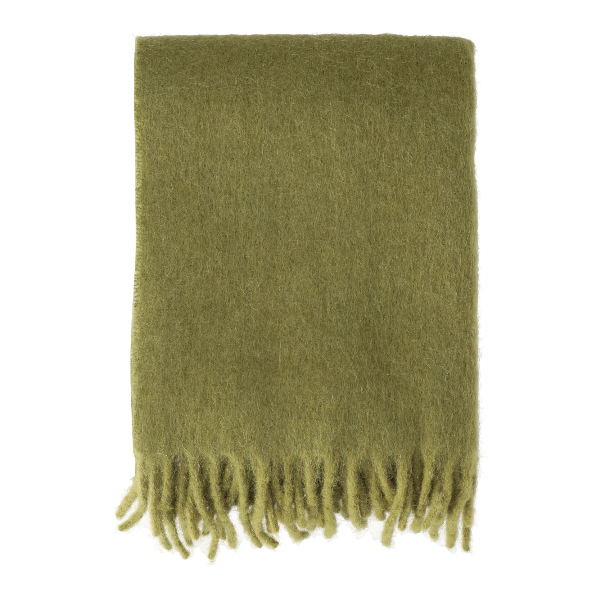 Dune mohair pläd  130x170 cm, Olive Scandi Living