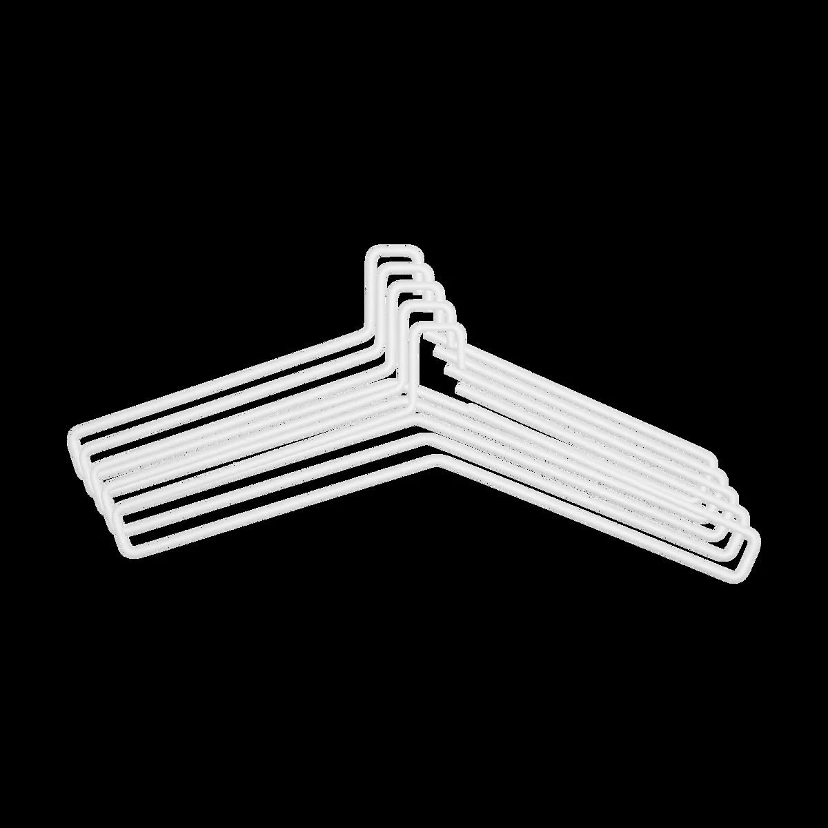 Scandi Living Edge galge 5-pack White