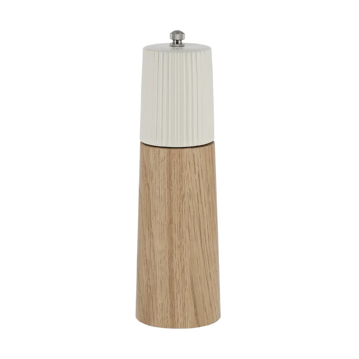 Edge kryddkvarn - Vit, 20 cm - Scandi Living