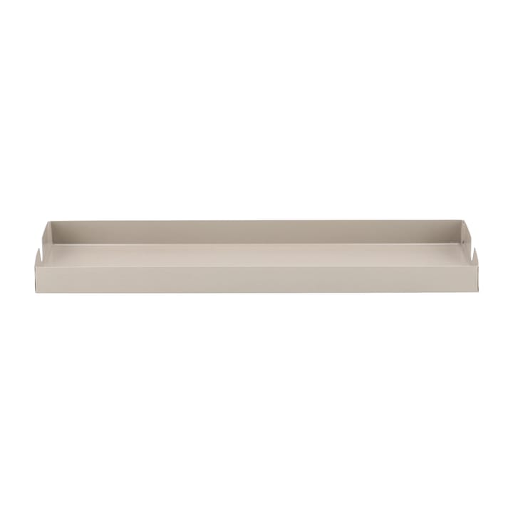Edgy bricka 10x32 cm - Greige - Scandi Living