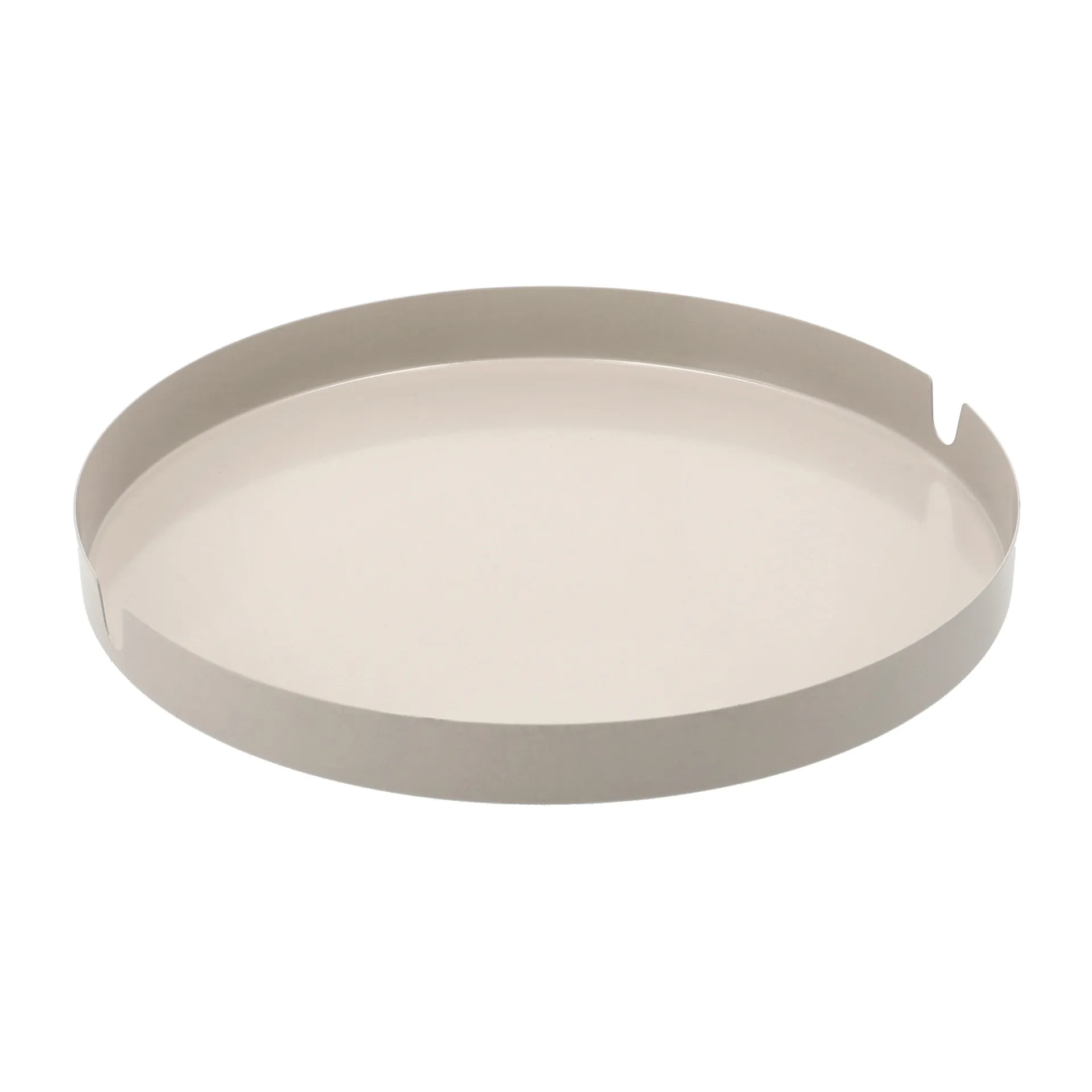 Edgy bricka Ø30 cm, Greige Scandi Living