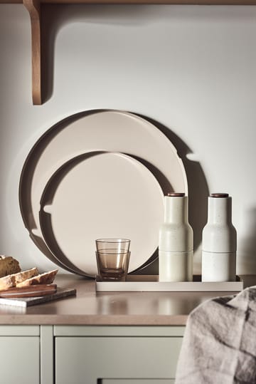 Edgy bricka Ø30 cm - Greige - Scandi Living