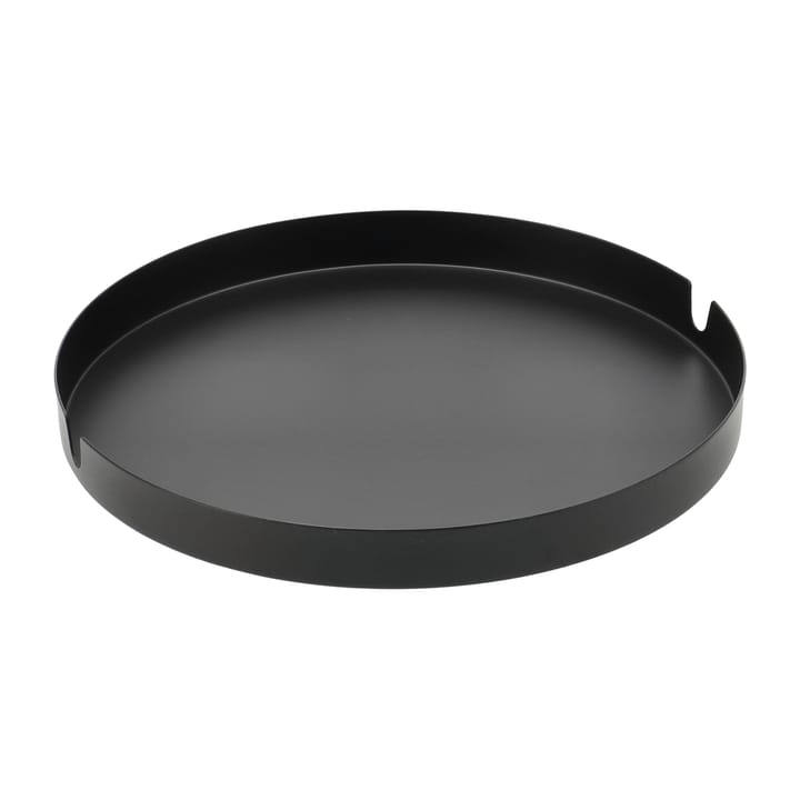 Edgy bricka Ø30 cm - Svart - Scandi Living