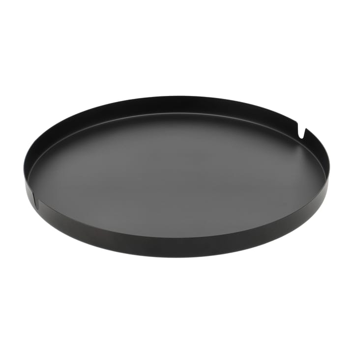 Edgy bricka Ø40 cm - Svart - Scandi Living