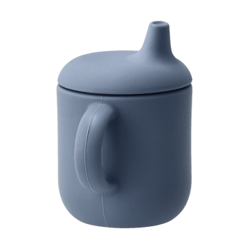 Elvie pipmugg silikon 180 ml - Blue - Scandi Living