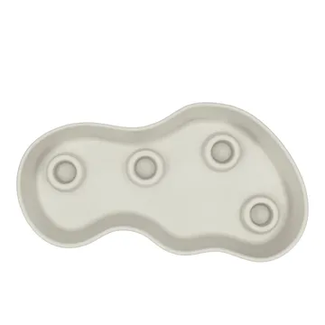 Ember adventsljusstake - Vit, 15x27,3 cm - Scandi Living