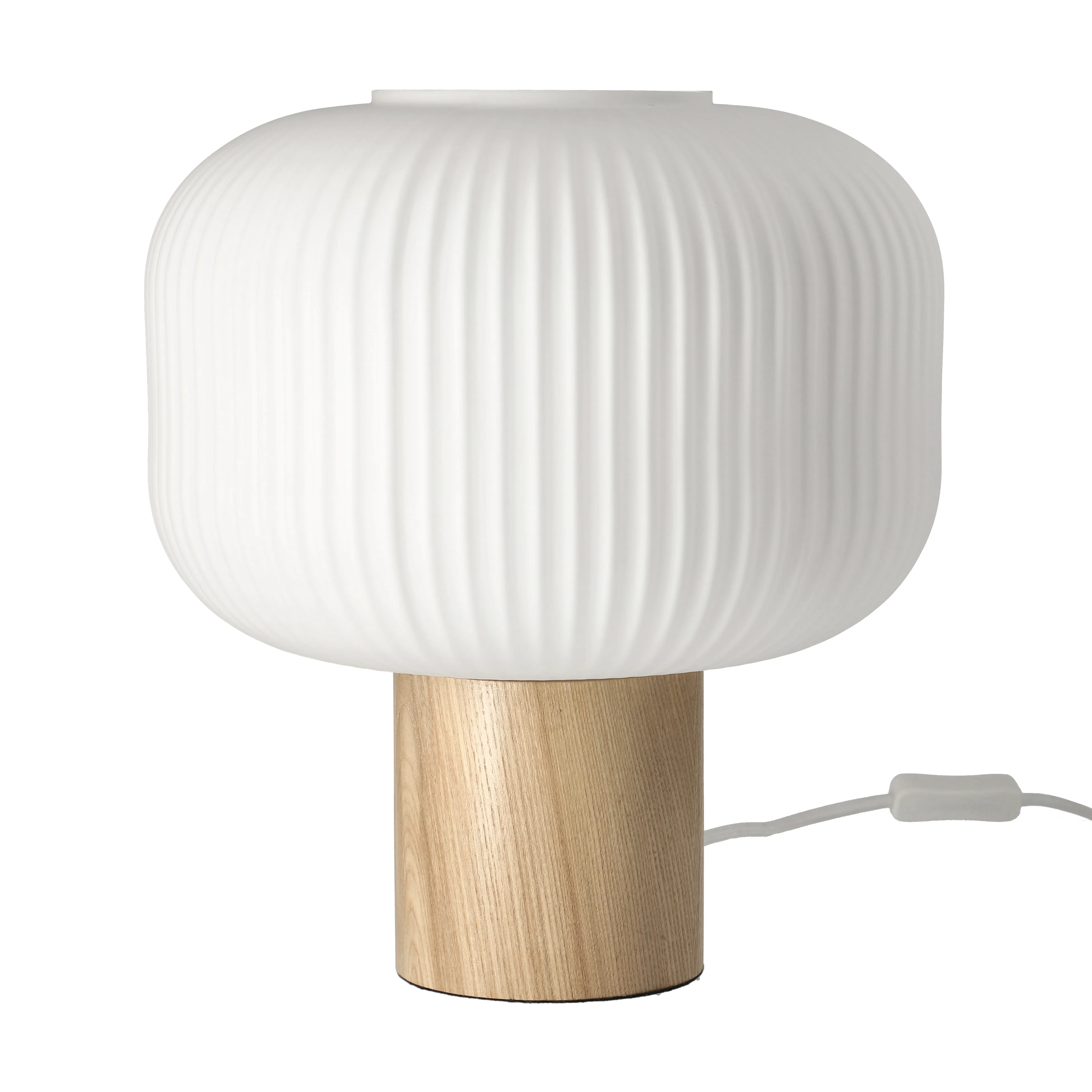 Fair bordslampa 34,5 cm, Frostat glas-ask